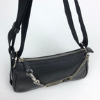 CHRISTIAN DIOR HARDCORE LEATHER SHOULDER BAG
