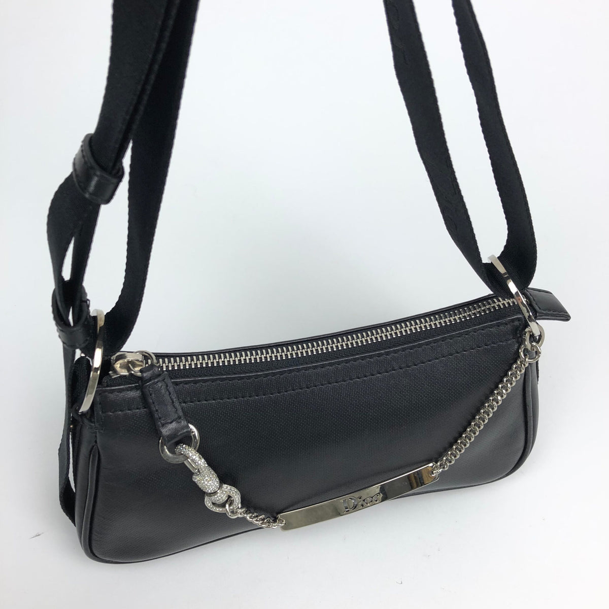 CHRISTIAN DIOR HARDCORE LEATHER SHOULDER BAG