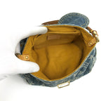 LOUIS VUITTON DENIM PLEATY SHOULDER BAG