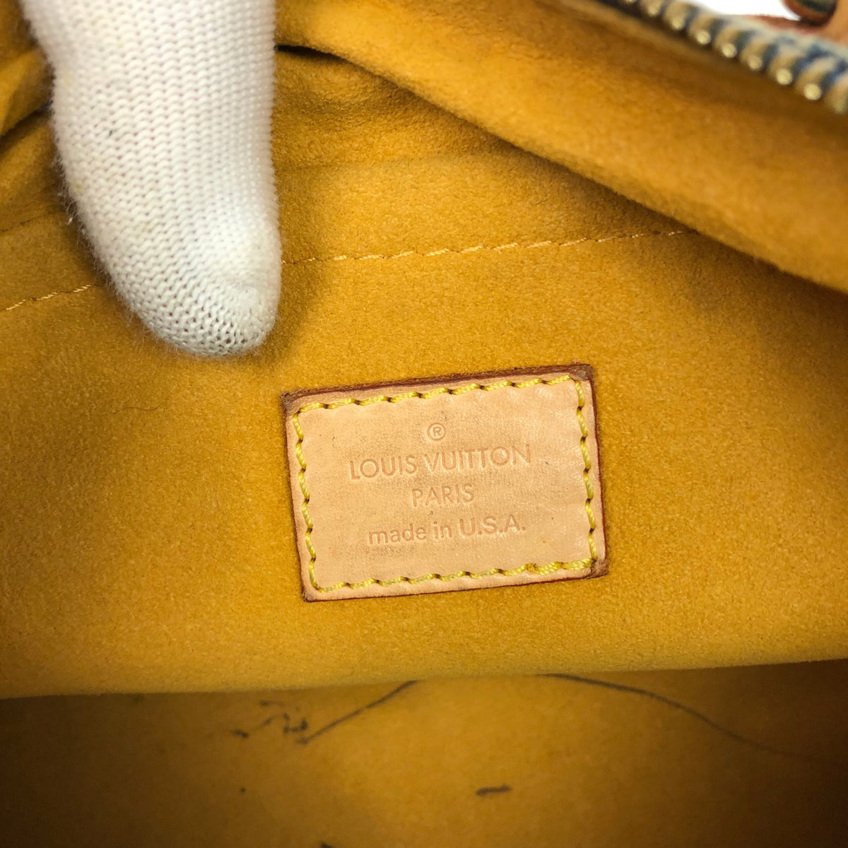 LOUIS VUITTON NEO SPEEDY DENIM BAG