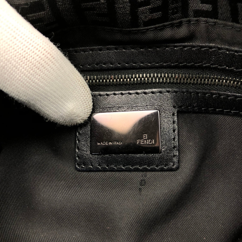 FENDI ZUCCA BAGUETTE SHOULDER BAG