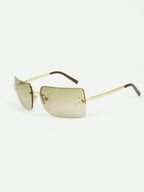 CHANEL RHINESTONE SUNGLASSES