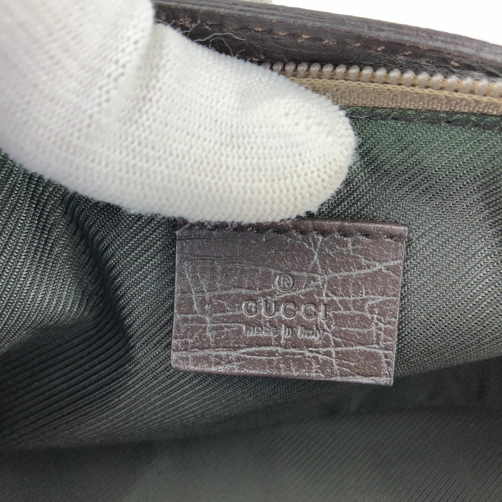 GUCCI MONOGRAM SHOULDER BAG