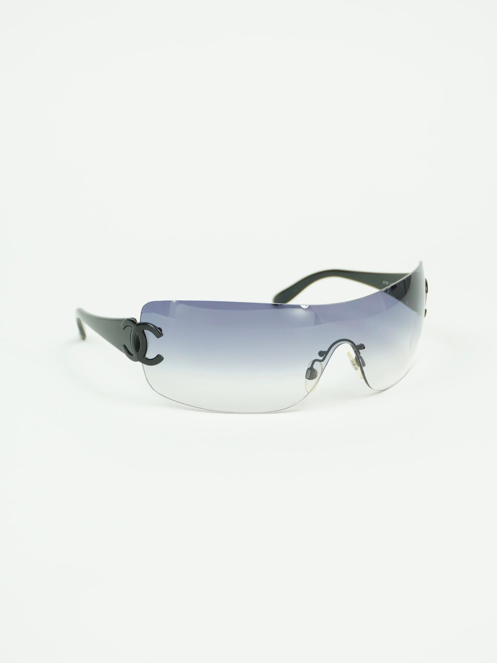 CHANEL RIMLESS CC LOGO SUNGLASSES