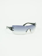 CHANEL RIMLESS CC LOGO SUNGLASSES