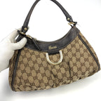 GUCCI MONOGRAM ABBEY SHOULDER BAG