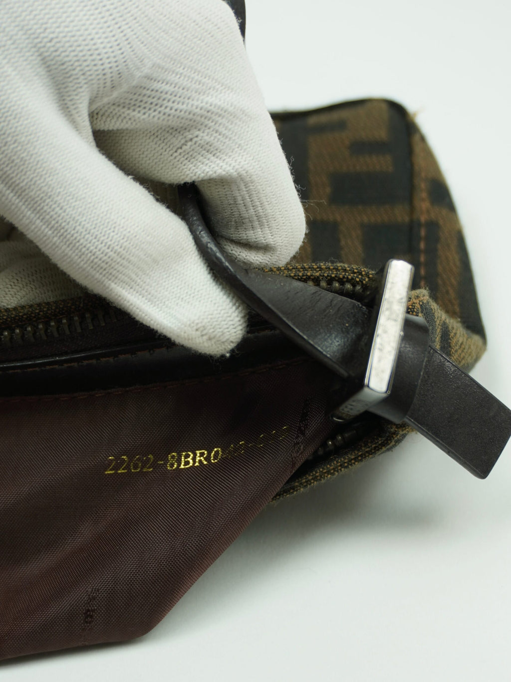 FENDI ZUCCA SHOULDER BAG