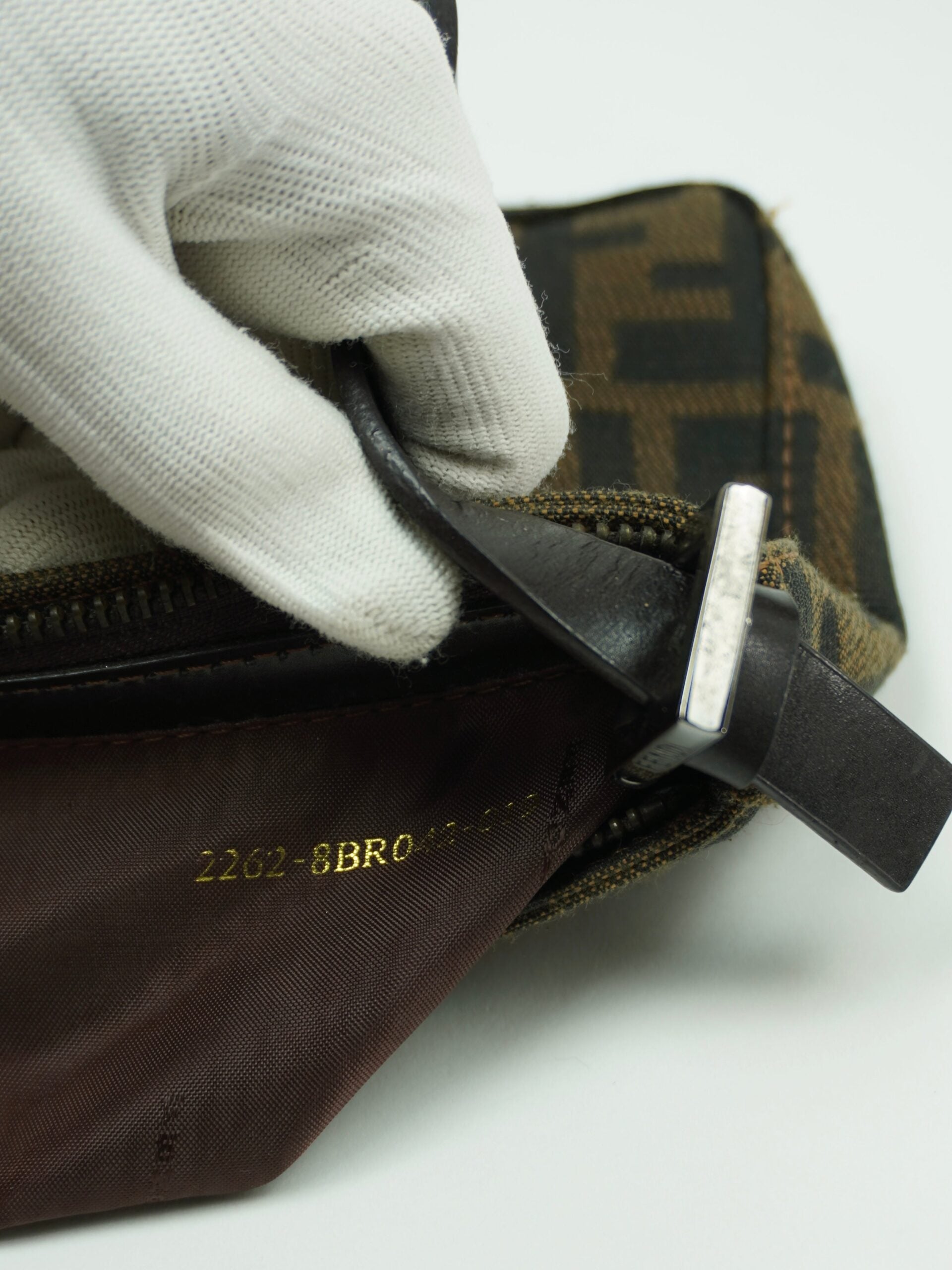 FENDI ZUCCA SHOULDER BAG