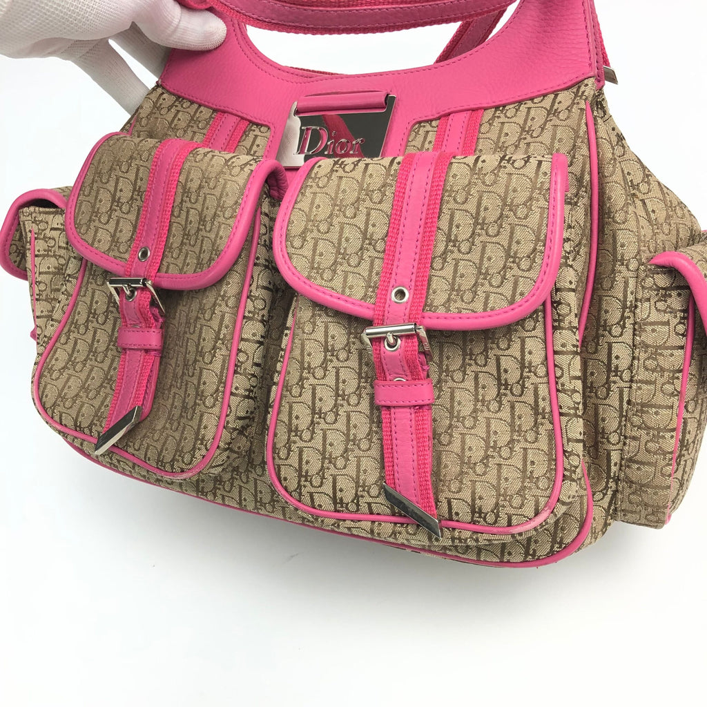 CHRISTIAN DIOR MONOGRAM SHOULDER BAG