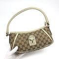 GUCCI MONOGRAM SHOULDER BAG