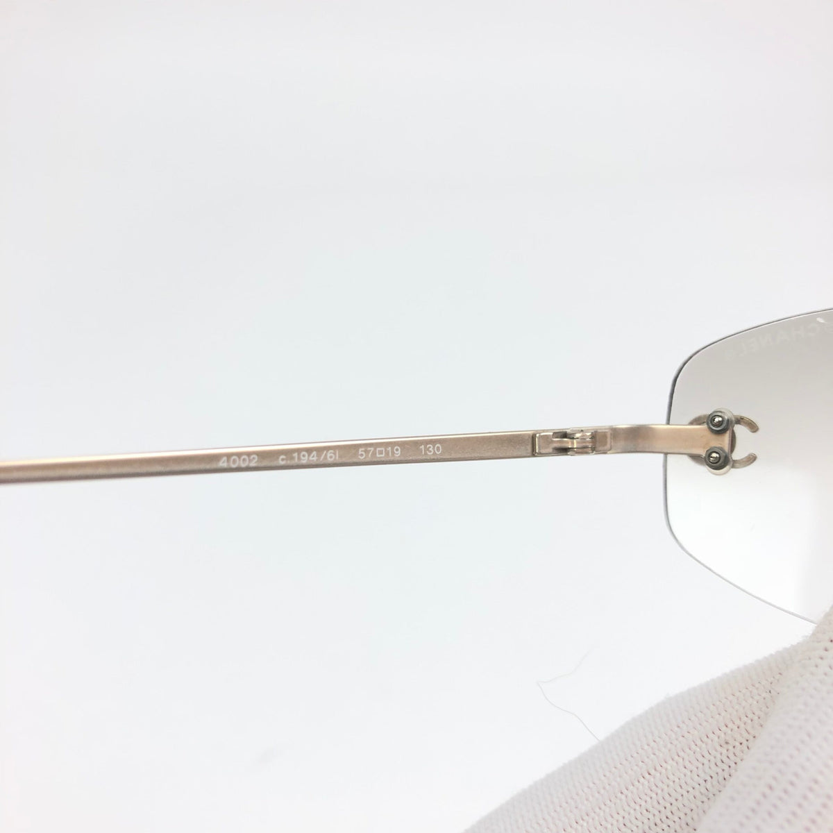 CHANEL RIMLESS SUNGLASSES