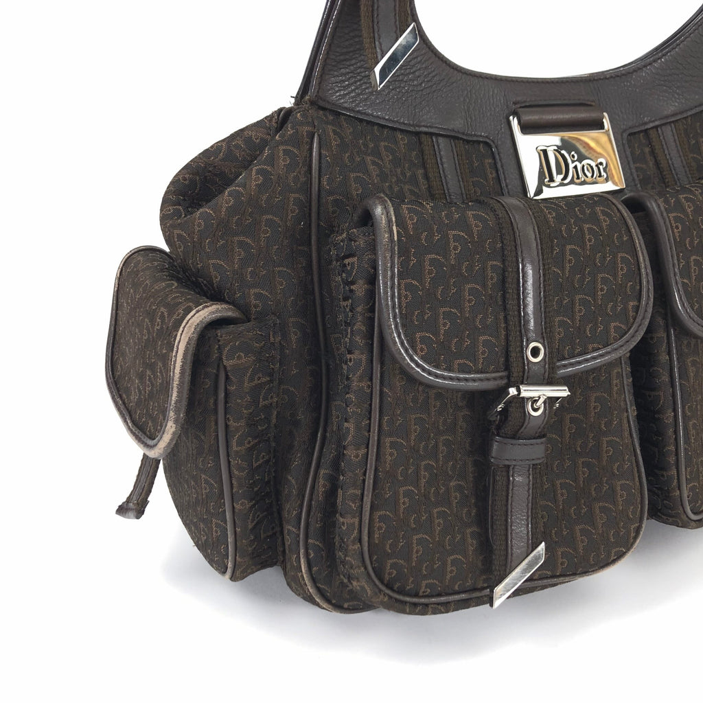 CHRISTIAN DIOR MONOGRAM SHOULDER BAG