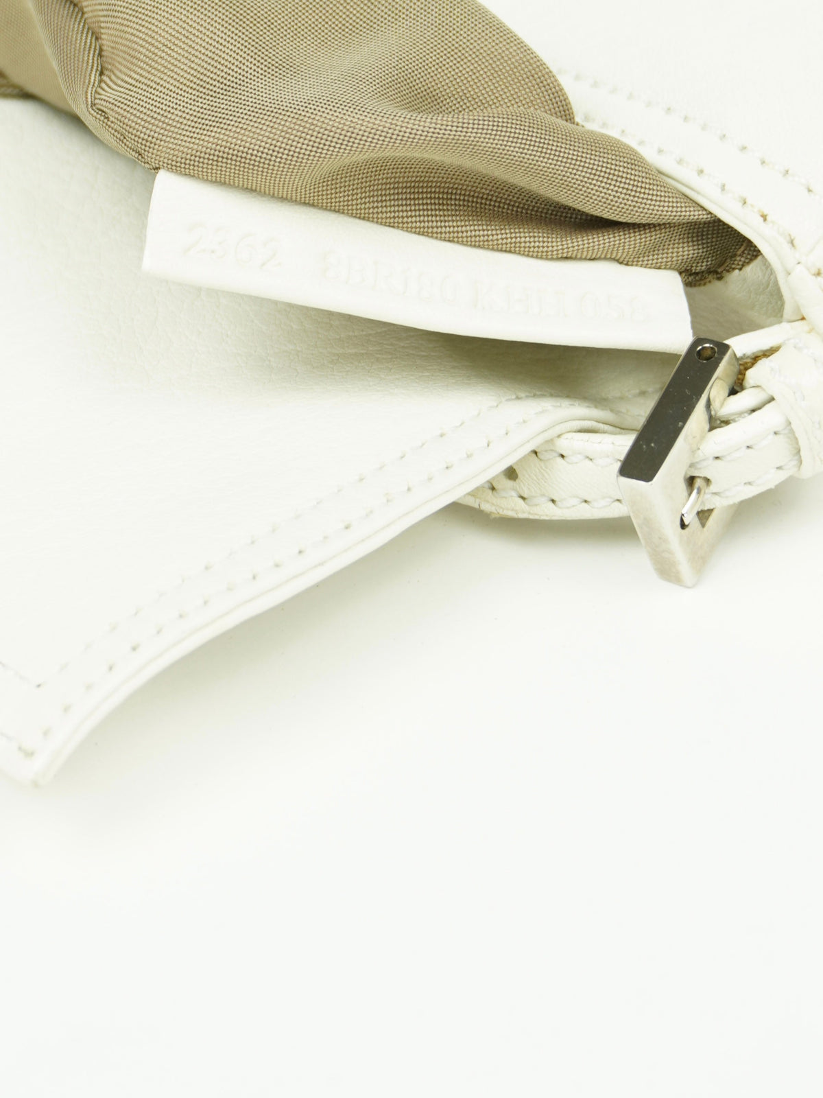 FENDI LEATHER BAGUETTE