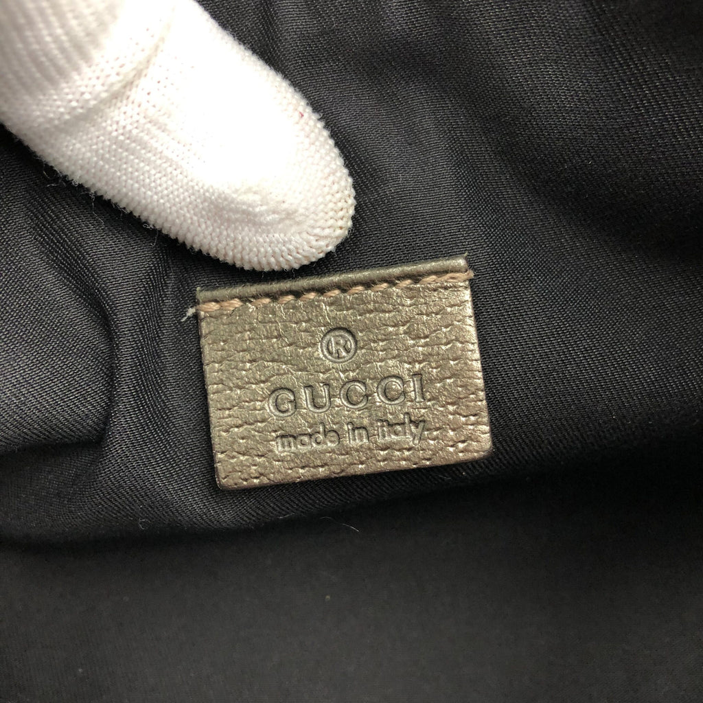 GUCCI MONOGRAM SHOULDER BAG
