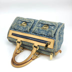 LOUIS VUITTON NEO SPEEDY DENIM BAG