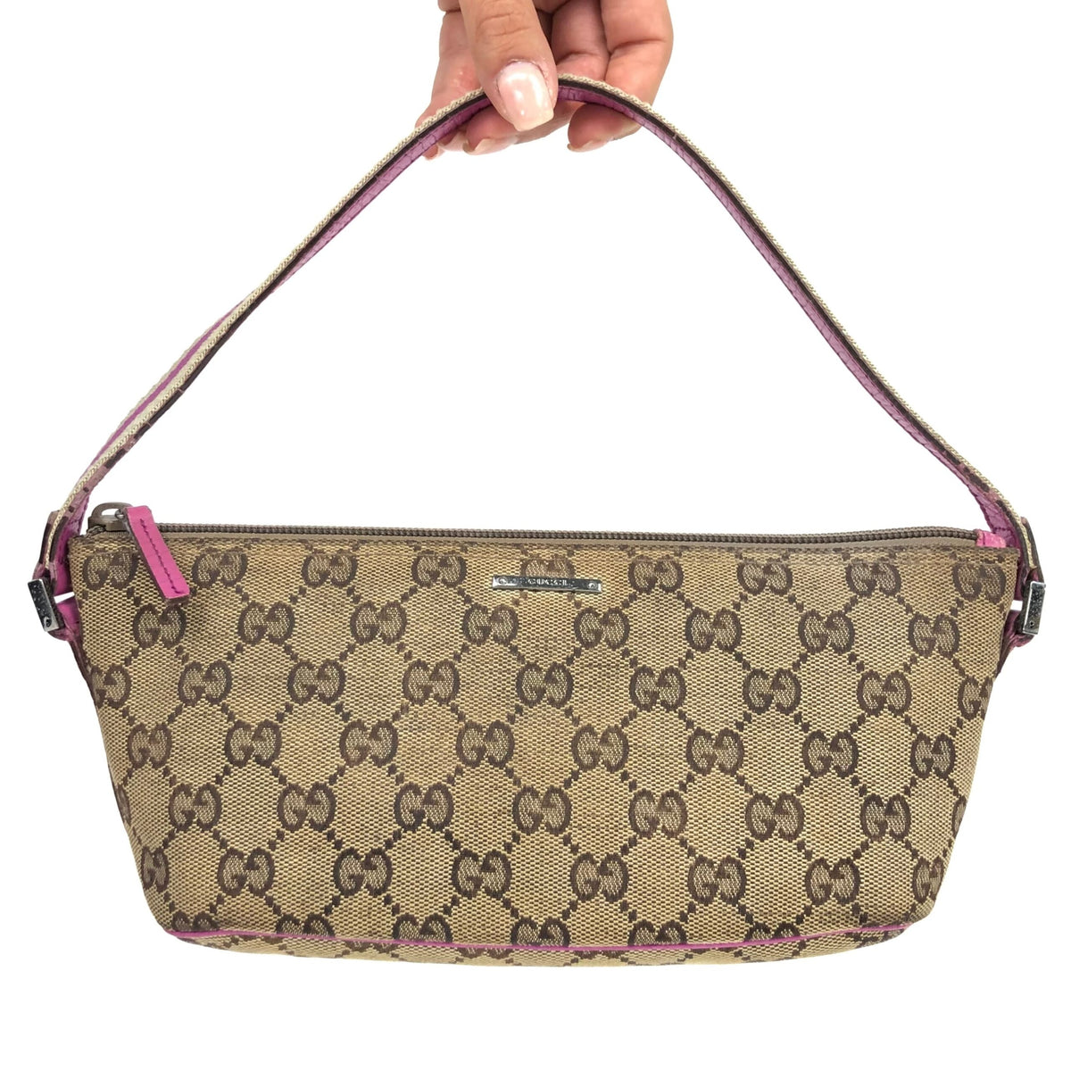 GUCCI MONOGRAM SHOULDER BAG