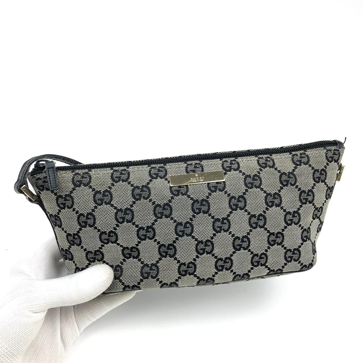 GUCCI MONOGRAM SHOULDER BAG