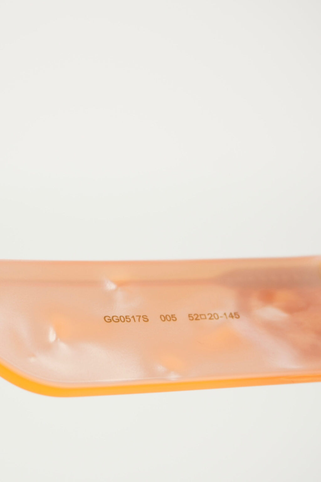 GUCCI ORANGE SUNGLASSES
