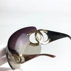CHANEL RIMLESS SUNGLASSES