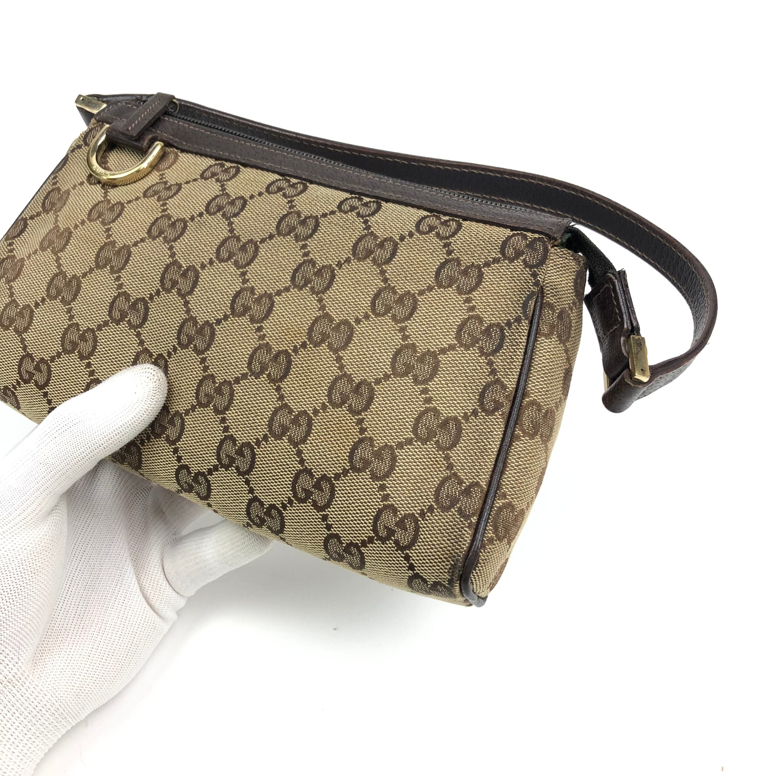 GUCCI MONOGRAM SHOULDER BAG