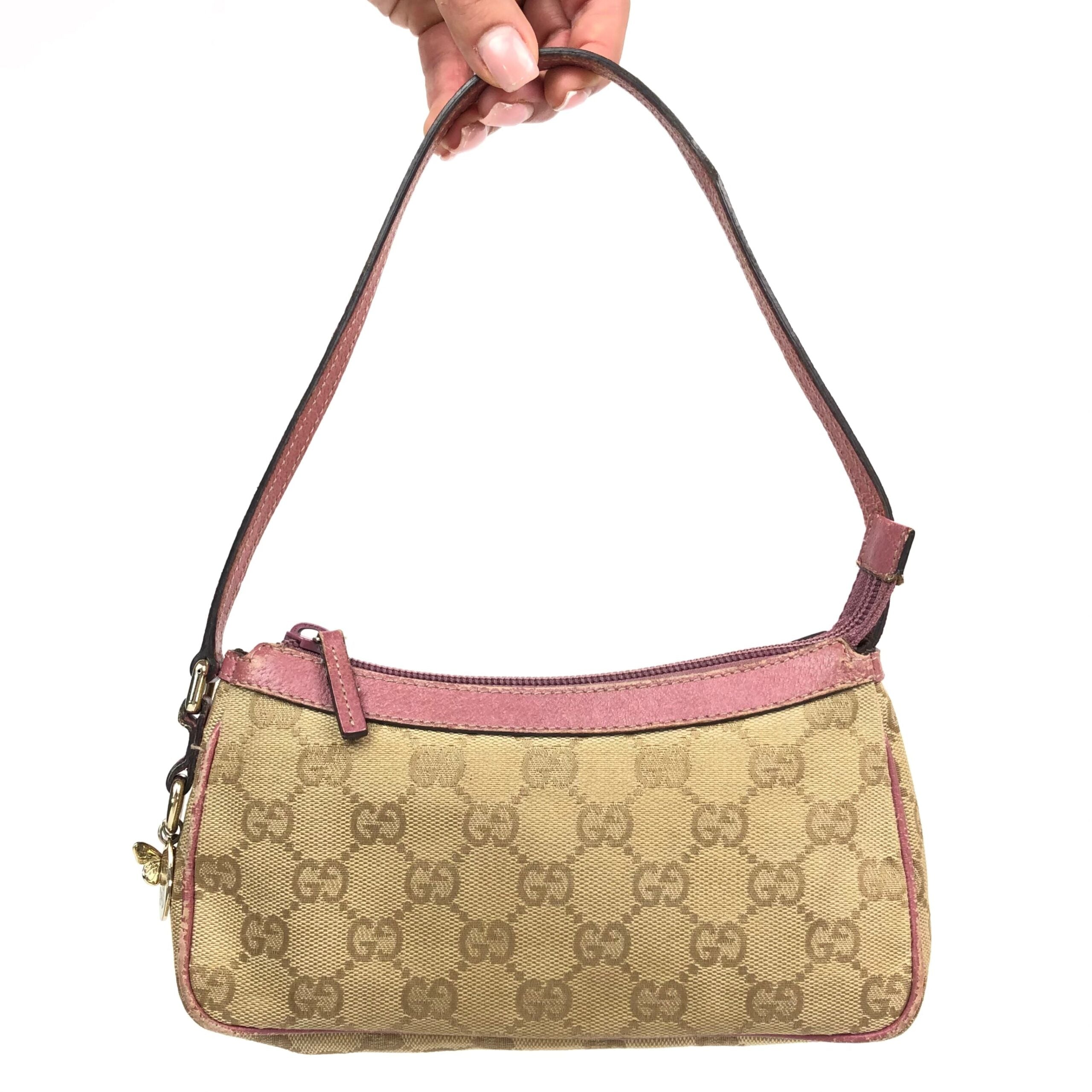 GUCCI MONOGRAM SHOULDER BAG
