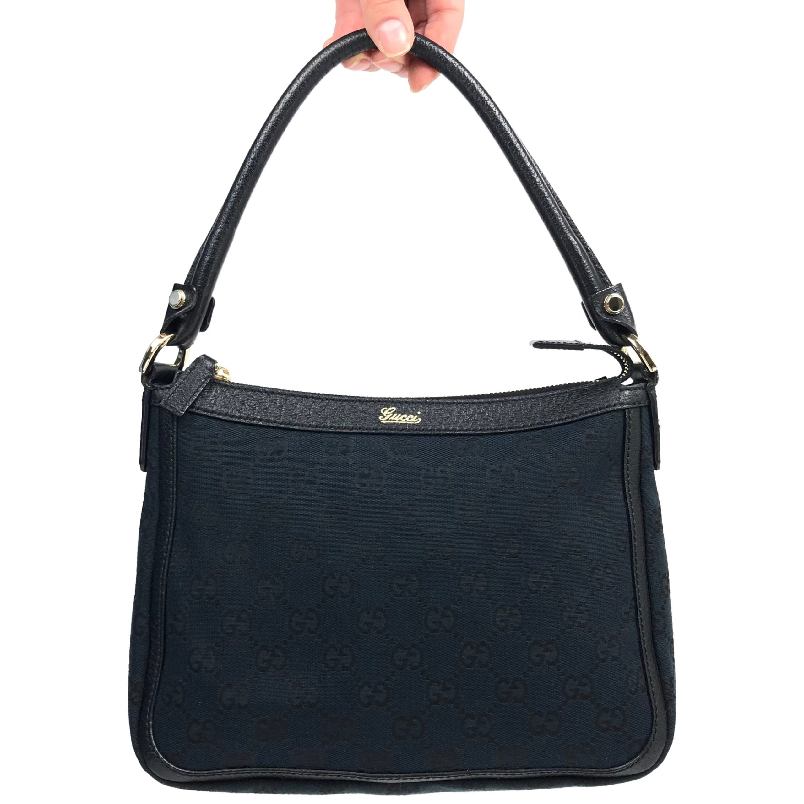 GUCCI MONOGRAM SHOULDER BAG
