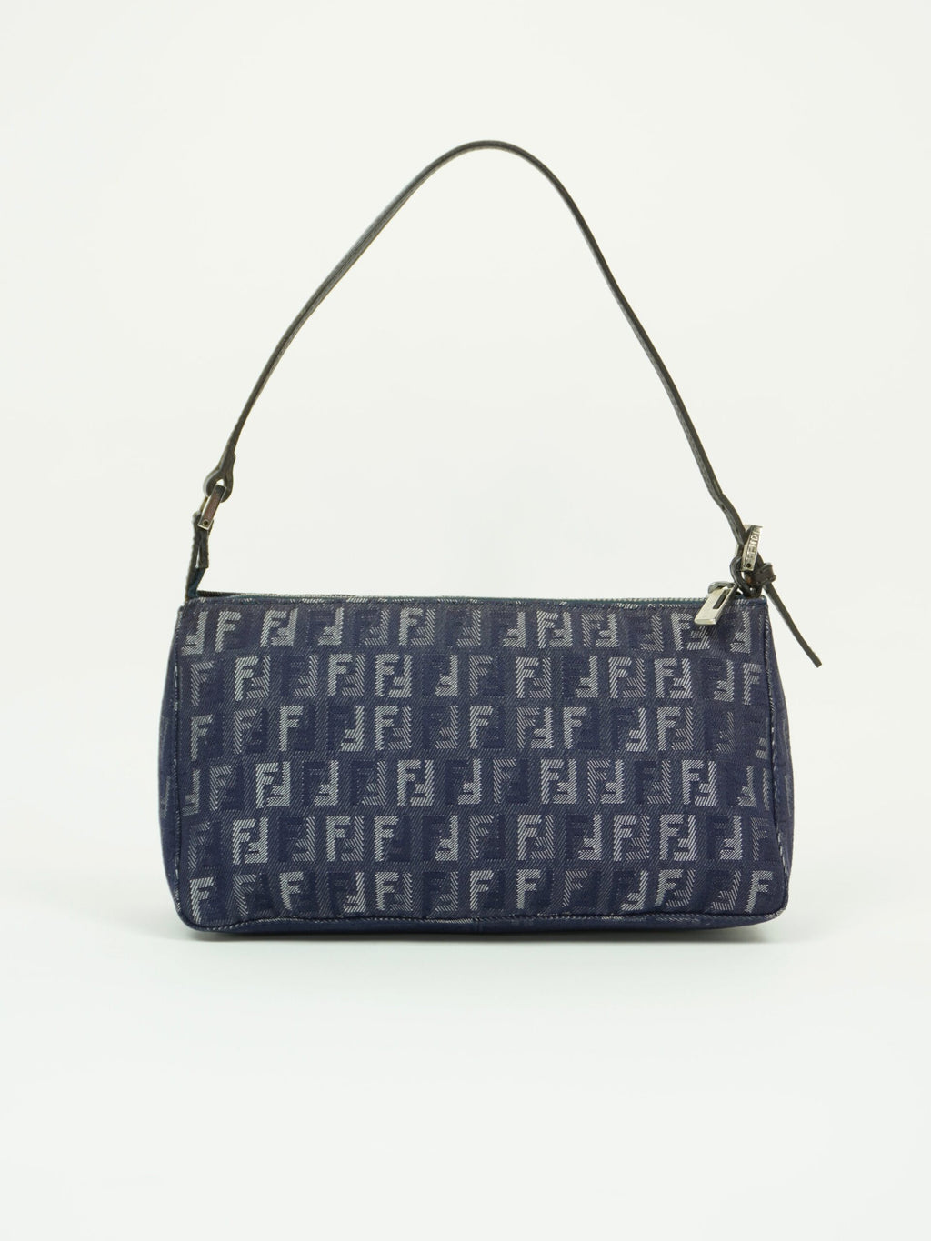 FENDI DENIM ZUCCA SHOULDER BAG