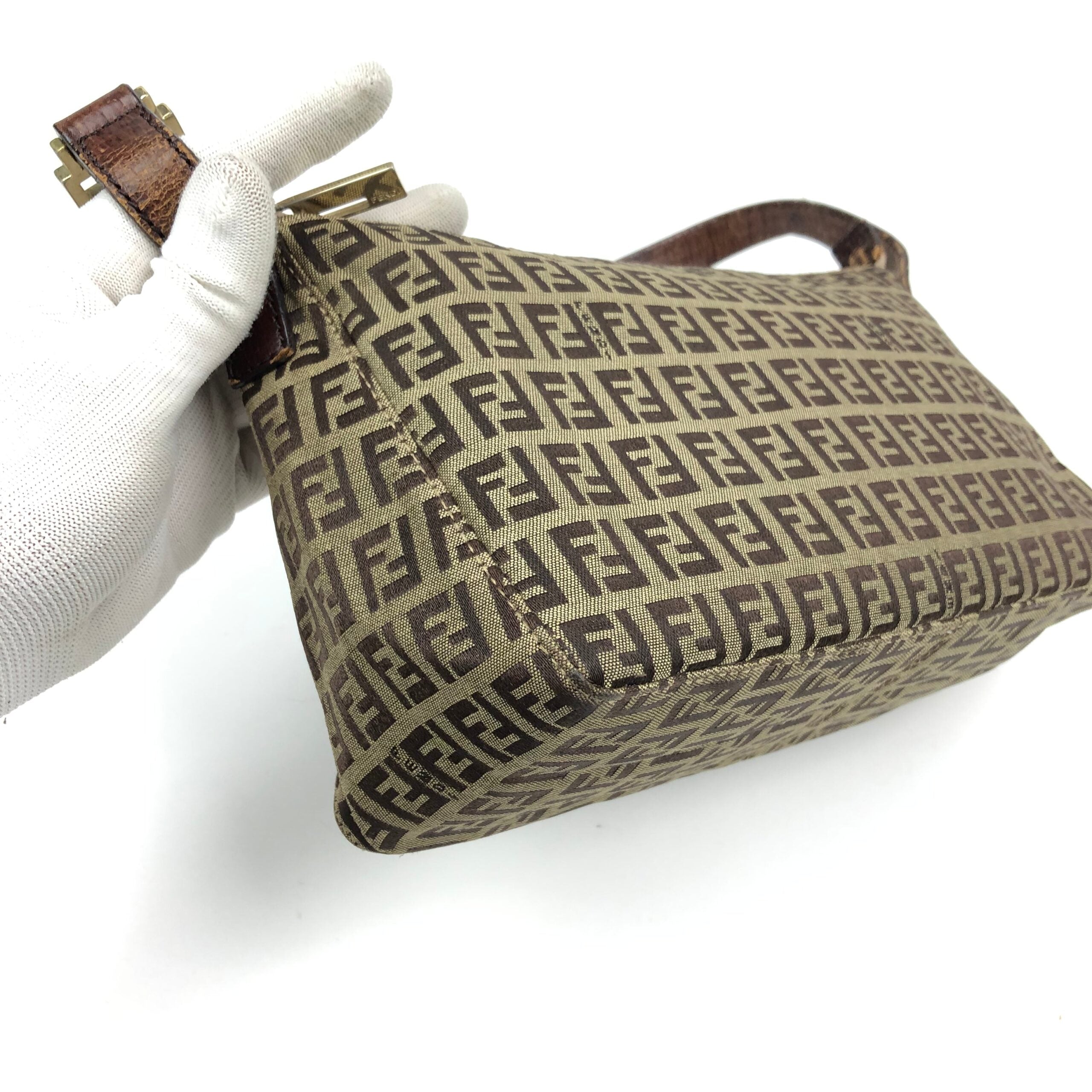 FENDI ZUCCA SHOULDER BAG