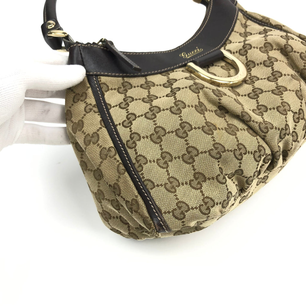 GUCCI MONOGRAM ABBEY SHOULDER BAG