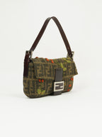 FENDI CASHMERE WOOL BAGUETTE