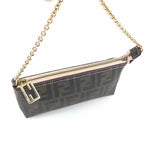 FENDI ZUCCA SHOULDER BAG