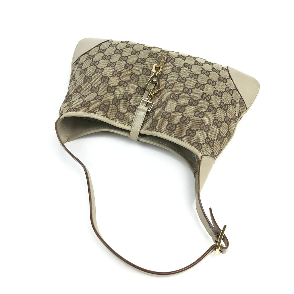 GUCCI MONOGRAM JACKIE SHOULDER BAG