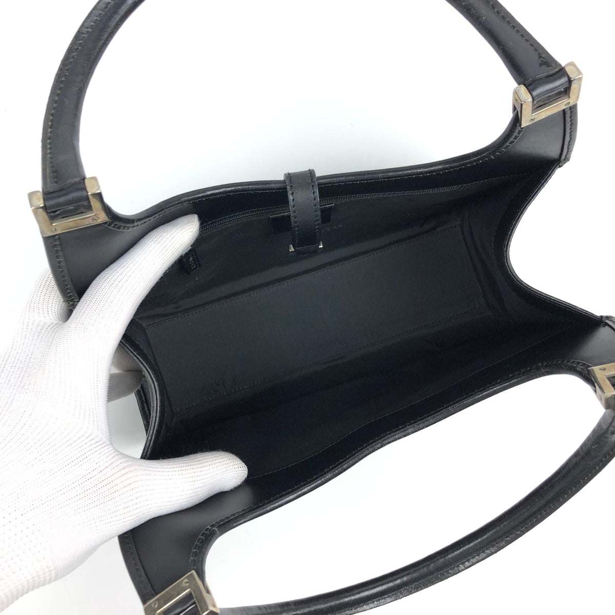 GUCCI JACKIE LEATHER SHOULDER BAG