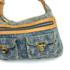 LOUIS VUITTON BAGGY PM DENIM SHOULDER BAG