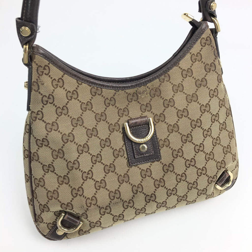 GUCCI MONOGRAM SHOULDER BAG