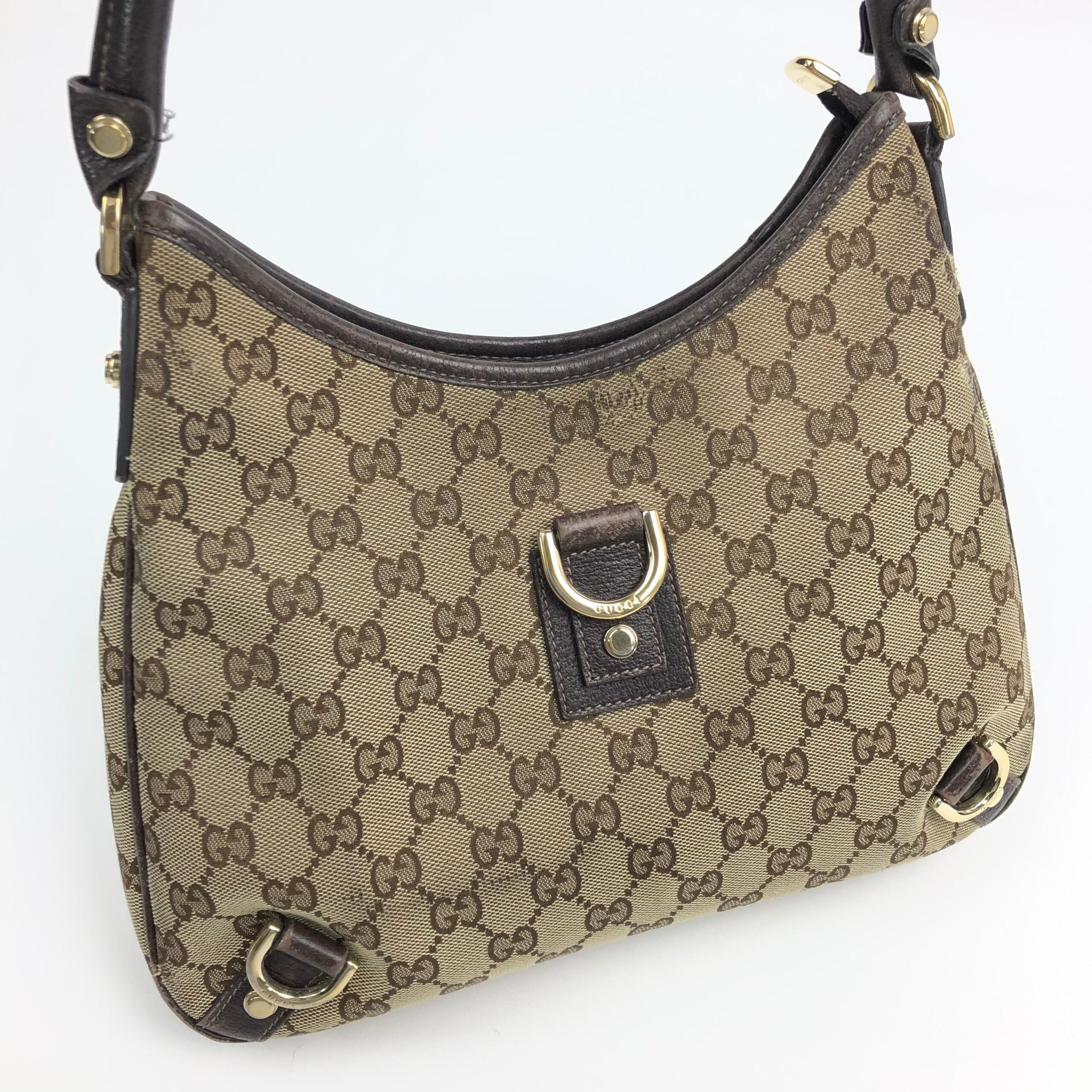 GUCCI MONOGRAM SHOULDER BAG