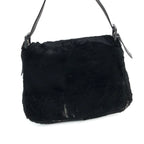FENDI MINK FUR MAMA BAGUETTE SHOULDER BAG