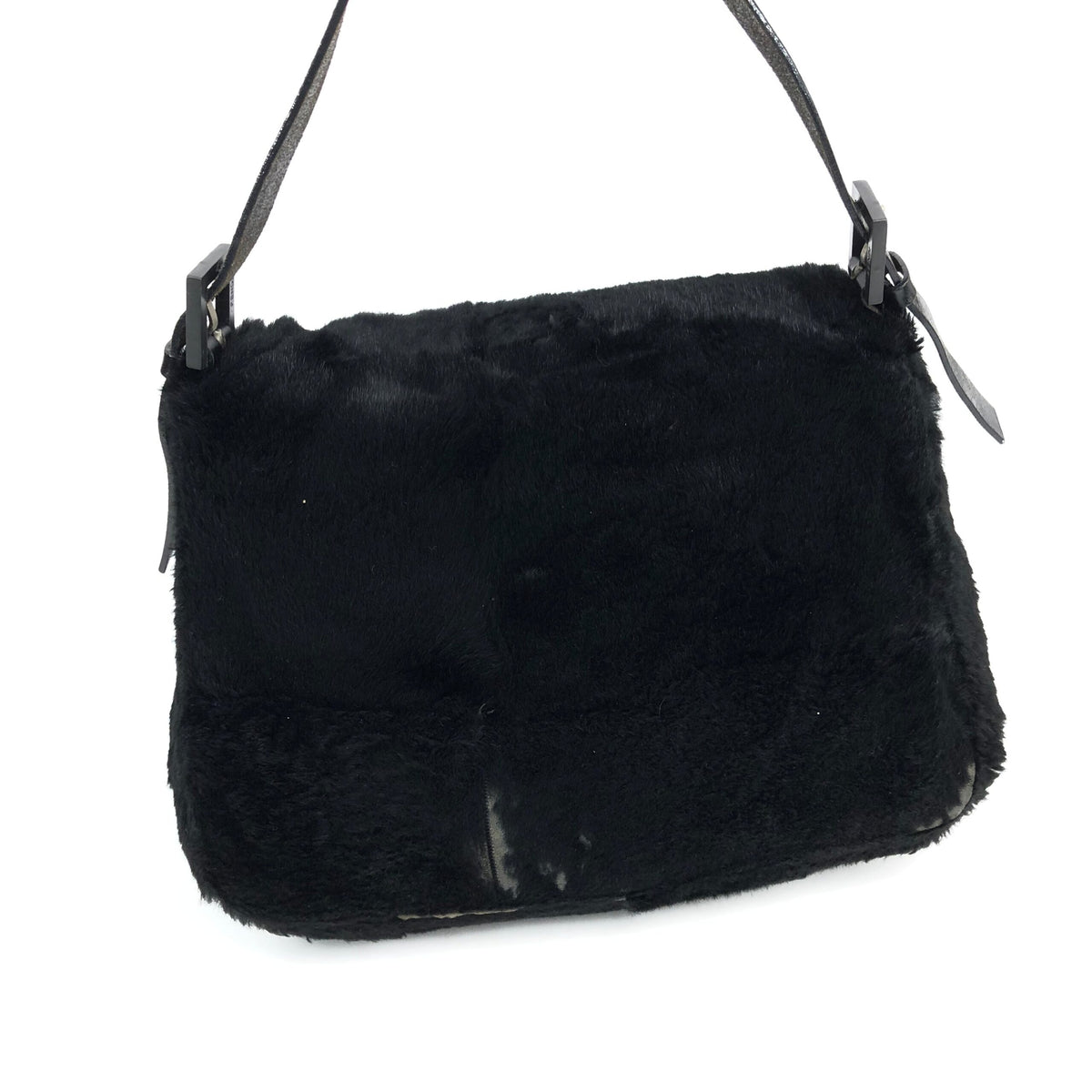 FENDI MINK FUR MAMA BAGUETTE SHOULDER BAG