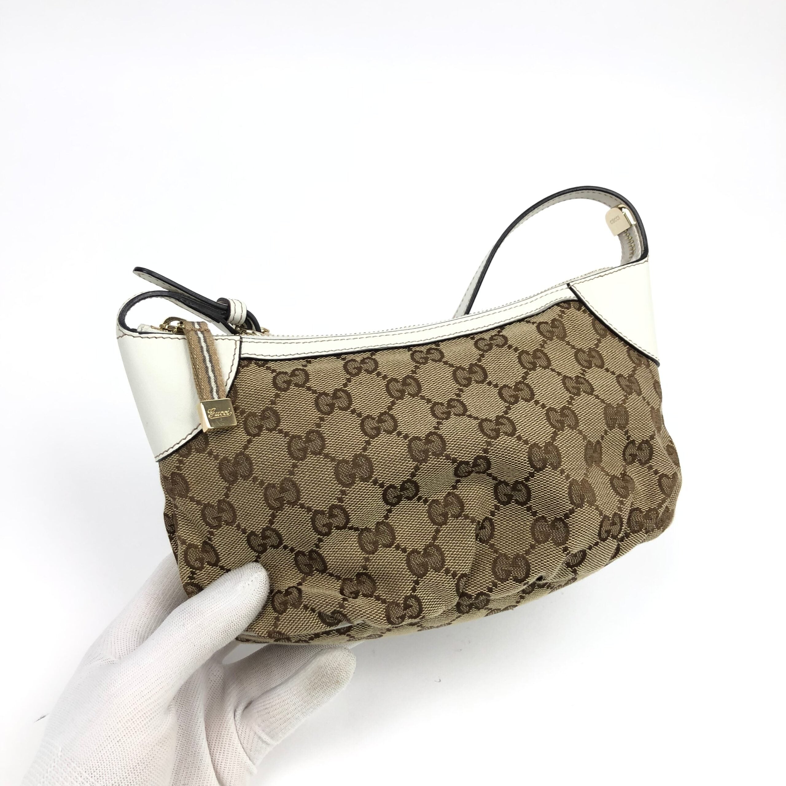 GUCCI MONOGRAM SHOULDER BAG