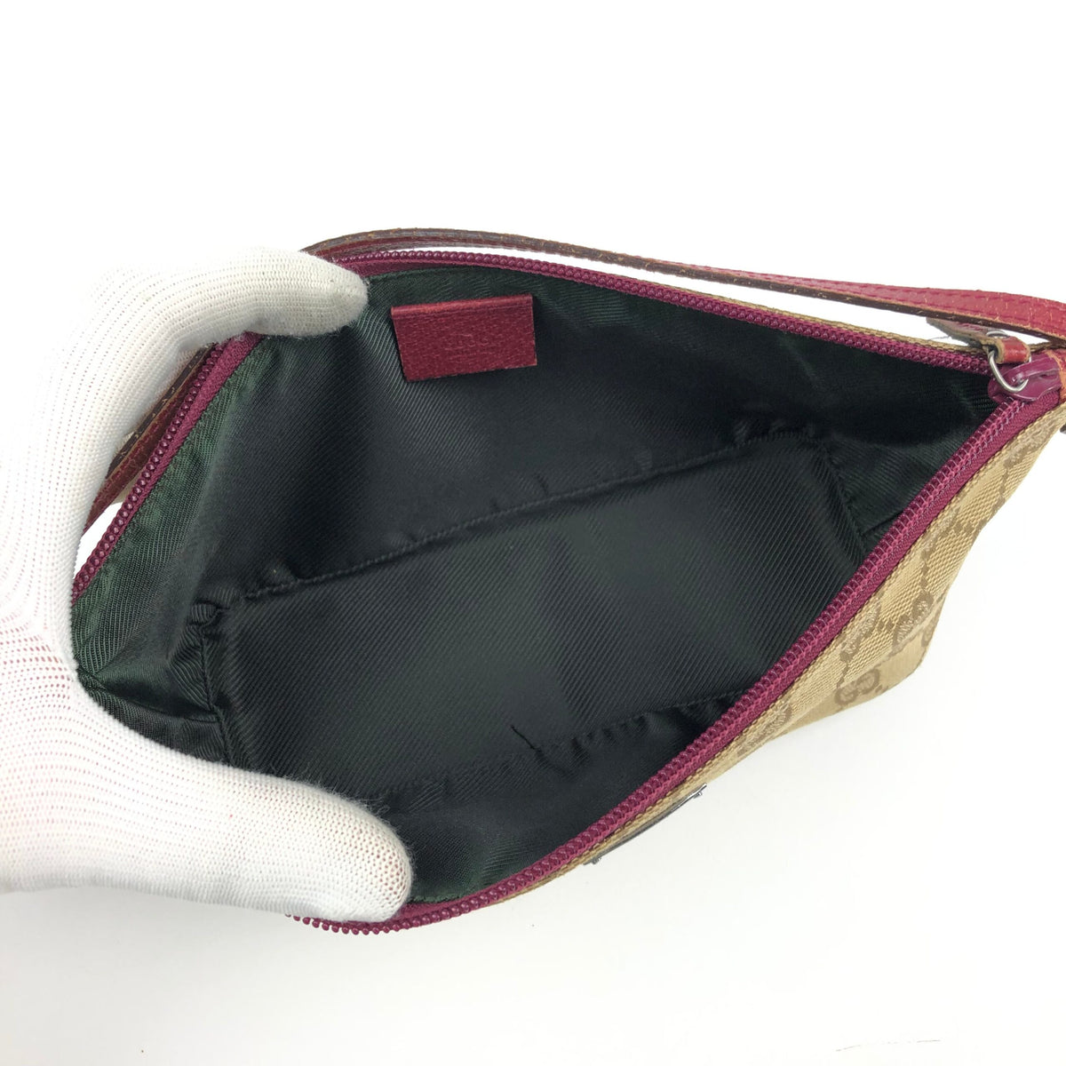 GUCCI MONOGRAM SHOULDER BAG