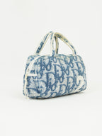 CHRISTIAN DIOR MONOGRAM TERRY CLOTH TOWEL BAG