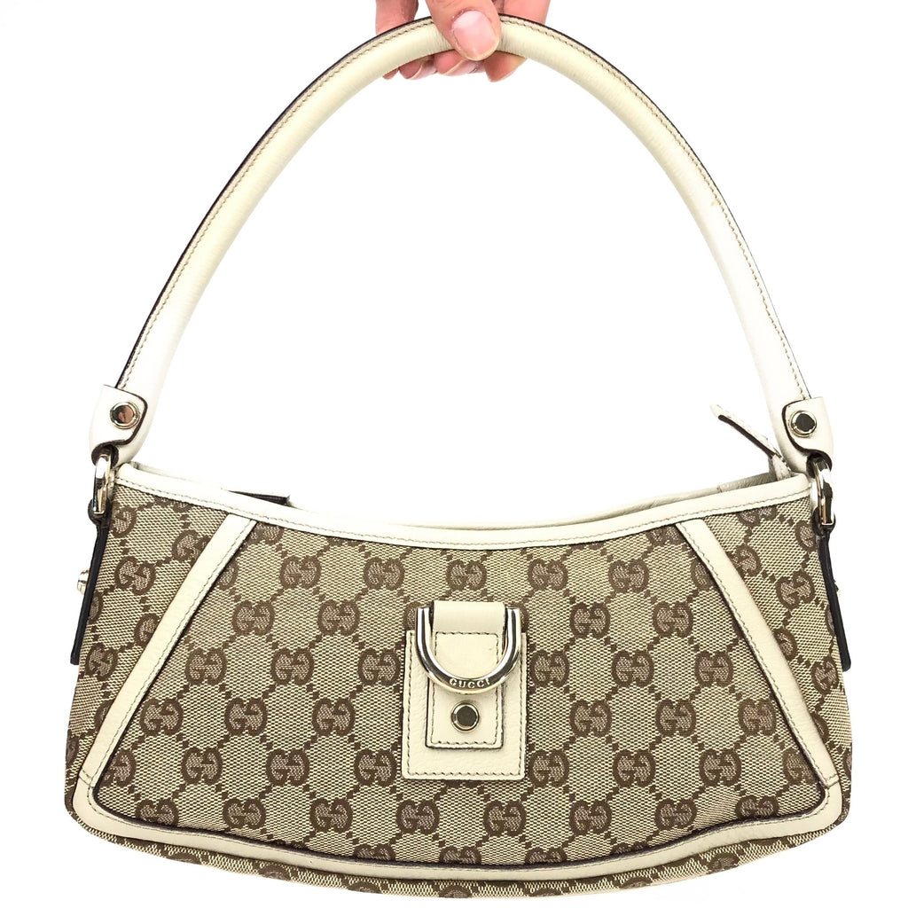 GUCCI MONOGRAM SHOULDER BAG