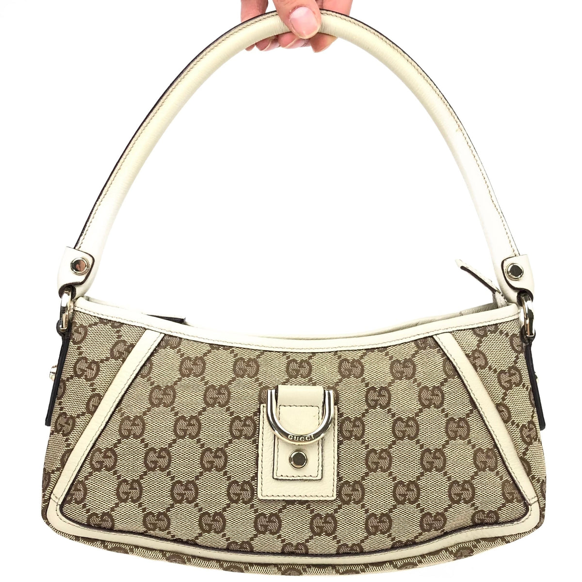 GUCCI MONOGRAM SHOULDER BAG