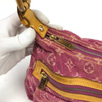 LOUIS VUITTON BAGGY PM DENIM SHOULDER BAG
