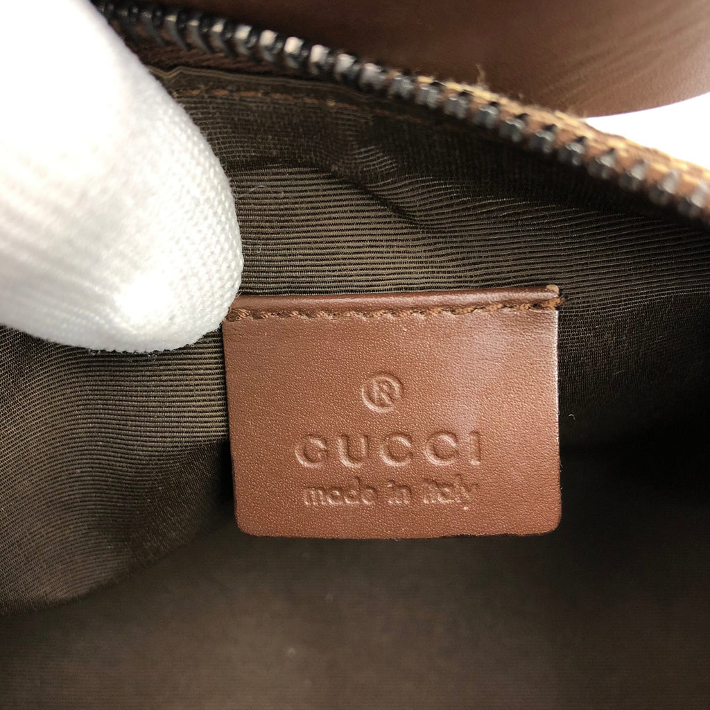 GUCCI MONOGRAM SHOULDER BAG