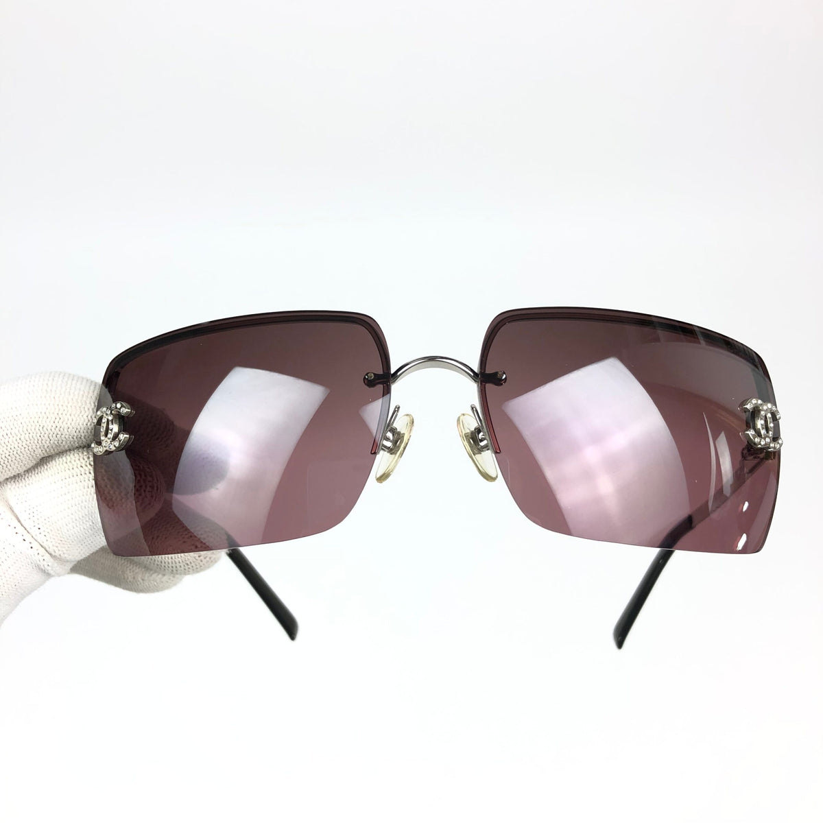 CHANEL RIMLESS SUNGLASSES