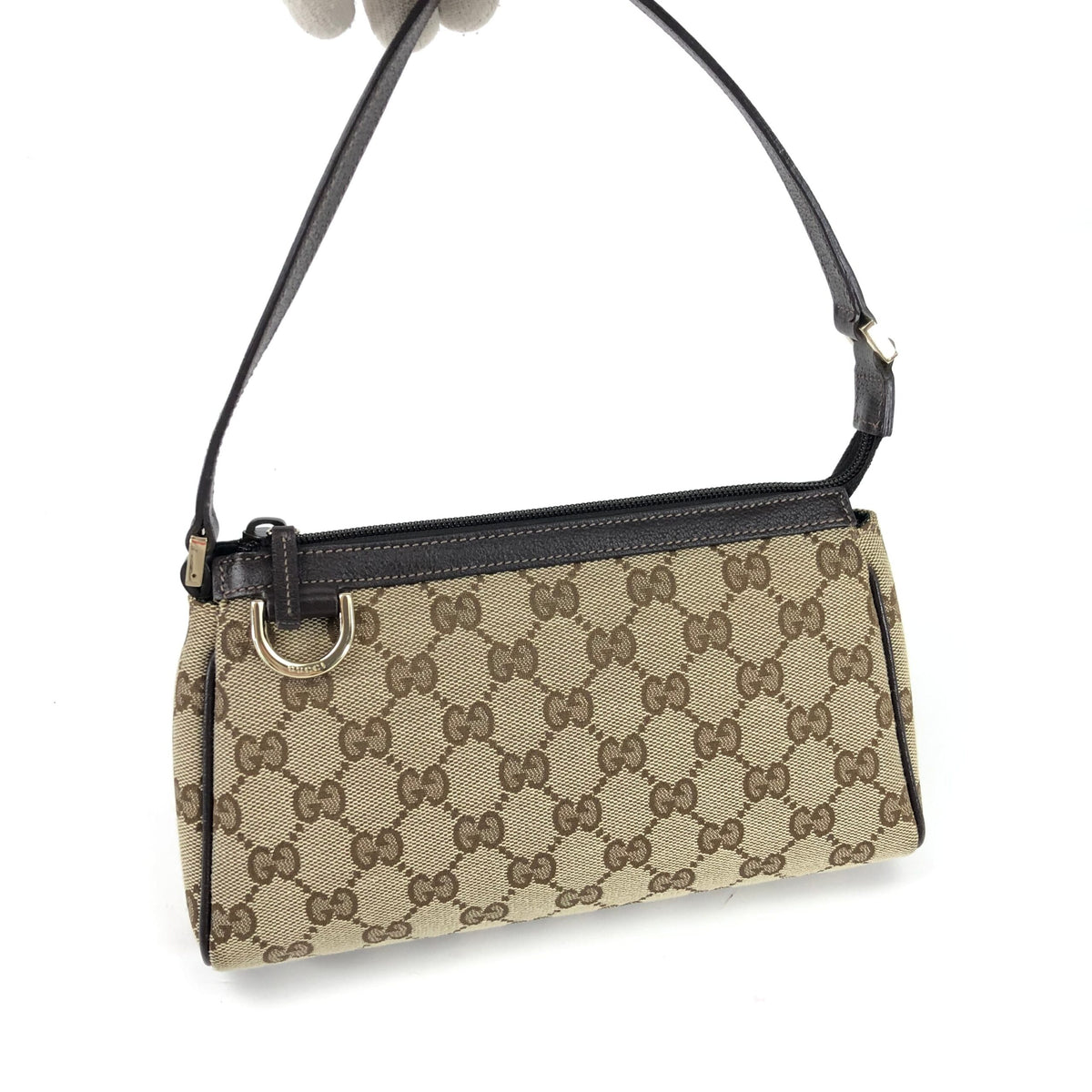 GUCCI MONOGRAM SHOULDER BAG