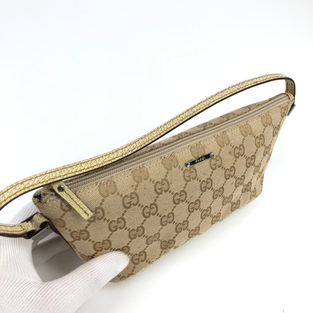 GUCCI MONOGRAM SHOULDER BAG