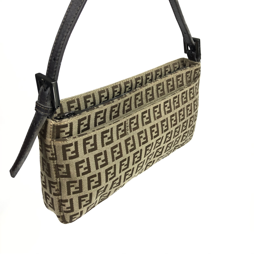 FENDI ZUCCA SHOULDER BAG