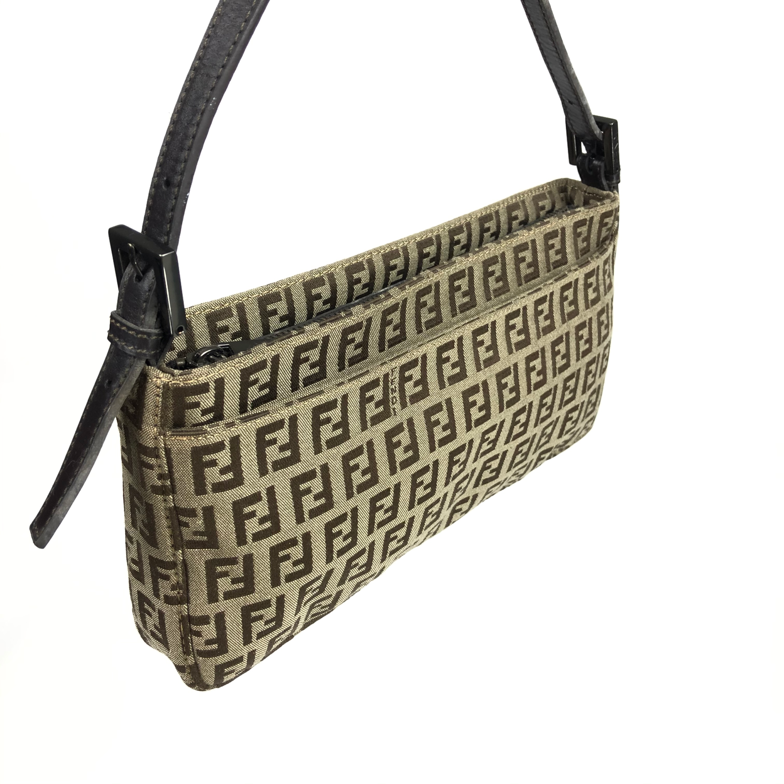 FENDI ZUCCA SHOULDER BAG